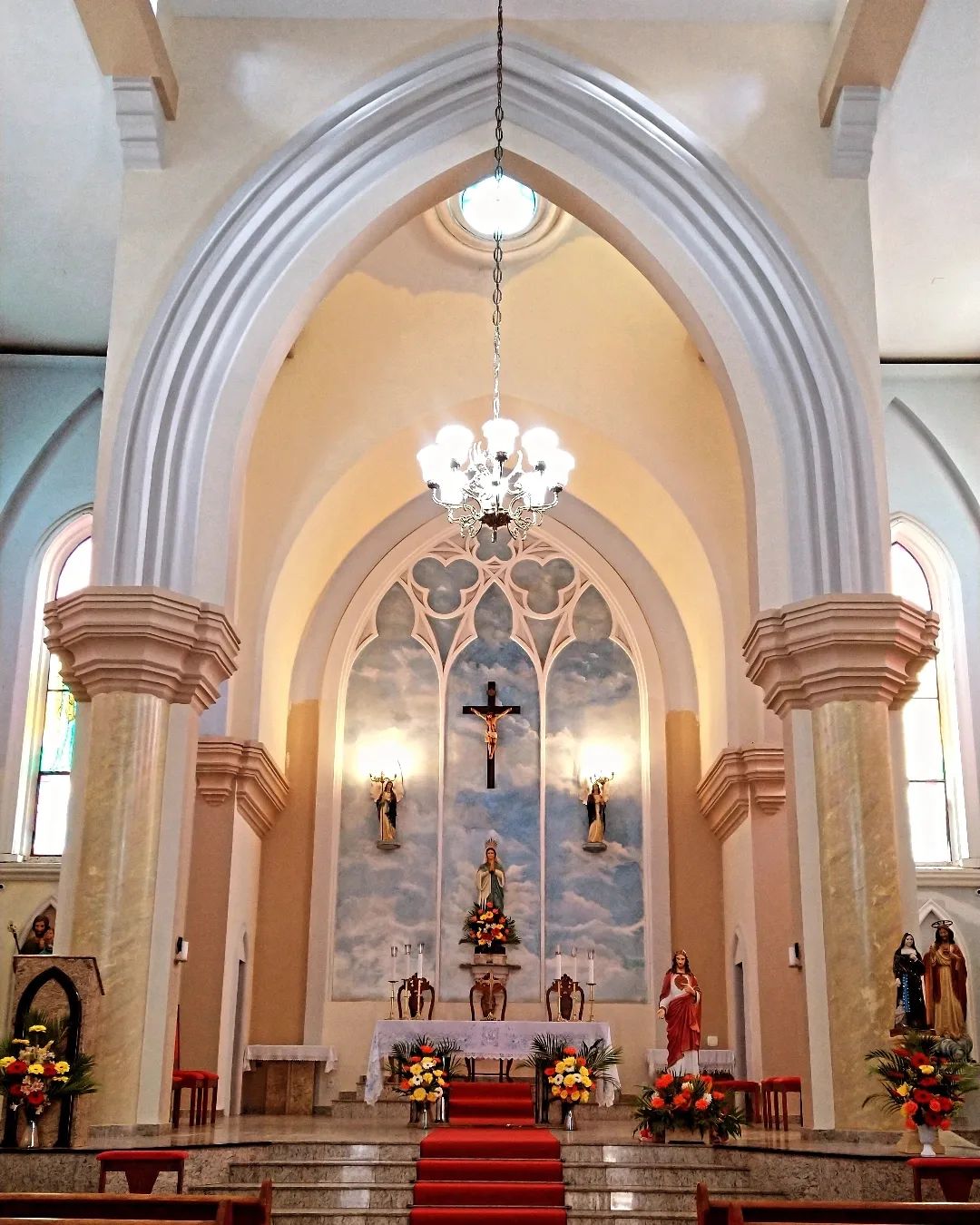 Altar principal do Santuário de N.S da Natividade
